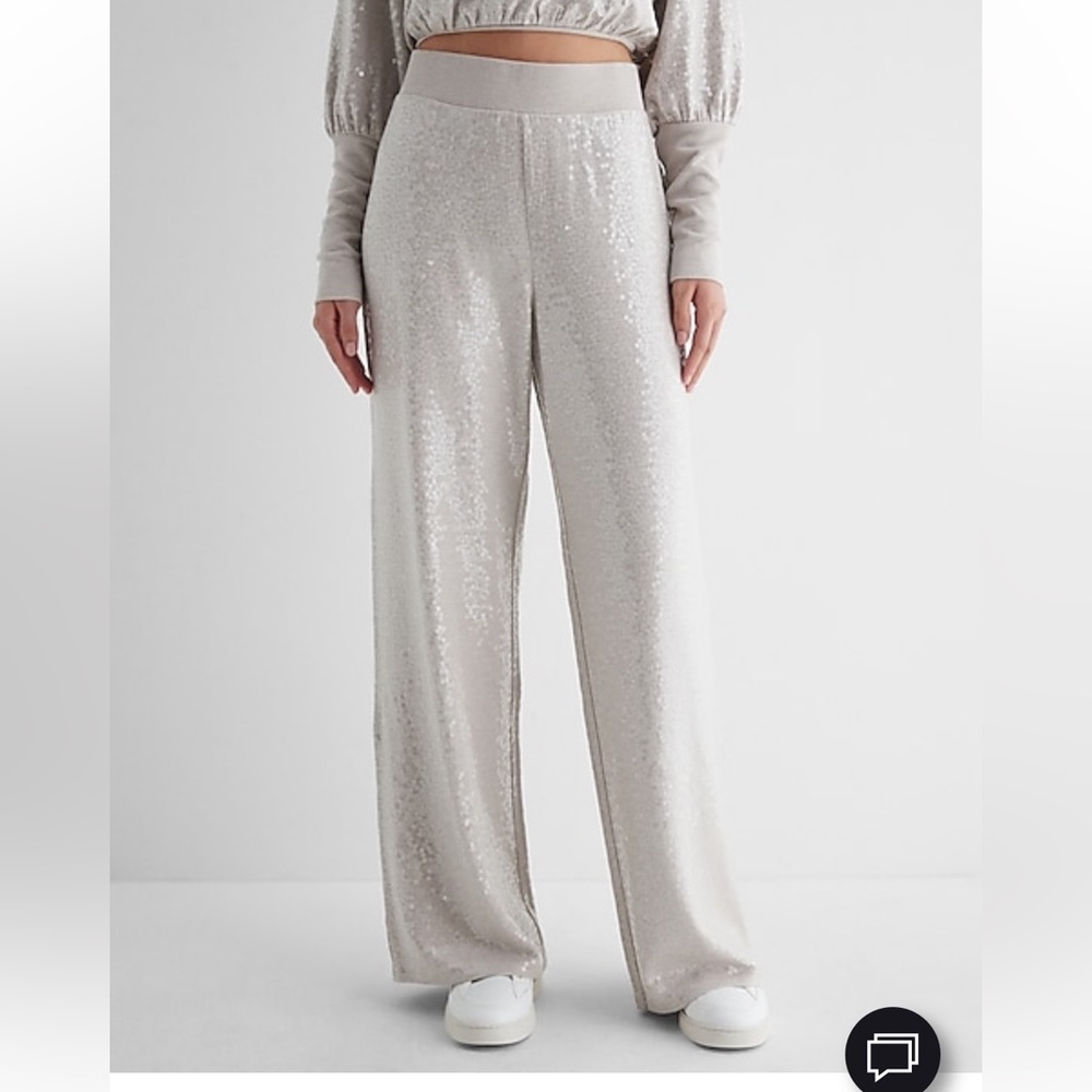 Express Sequin Pants - image 1